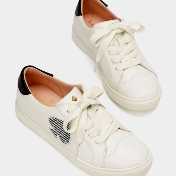 Kate Spade White and Black Sneakers - Picture 4 of 7